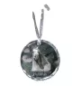 Pintabian - crystal bauble with a photo, horse photo in crystal, personalized Christmas tree ornament by Art-Dog brand