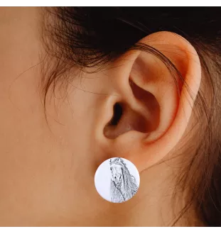 Pintabian - earrings your photo, handmade, jewelry handcrafted by Art-Dog brand