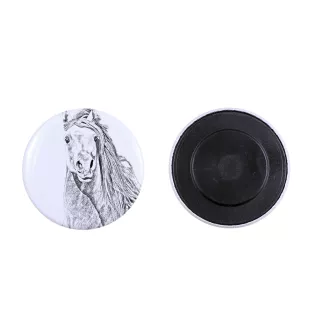 Pintabian - aimant avec cheval, empreinte exceptionnelle de cheval de la marque Art-Dog