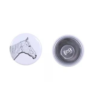 Cheval de course à la retraite - boucles d'oreilles votre photo, fait main, bijoux fabriqués à la main de la marque Art-Dog