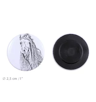 Pintabian - Magnet mit Pferd, ein einzigartiges Abdruck des Pferdes der Marke Art-Dog