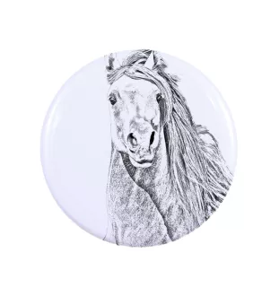 Pintabian - magnet with a horse, a unique imprint of the Art-Dog horse brand