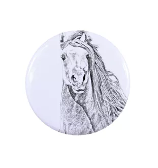 Pintabian - collector's ring with a horse portrait, handmade product, Art-Dog brand