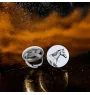 Selle Français - Bague de collection avec l'image d'un cheval, produit fait à la main, marque Art-Dog
