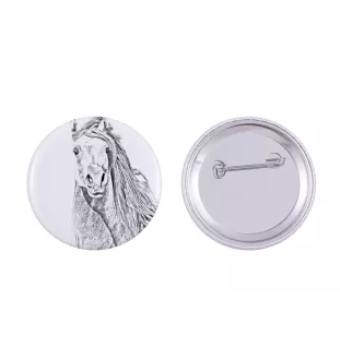 Pintabian - Magnet mit Pferd, ein einzigartiges Abdruck des Pferdes der Marke Art-Dog