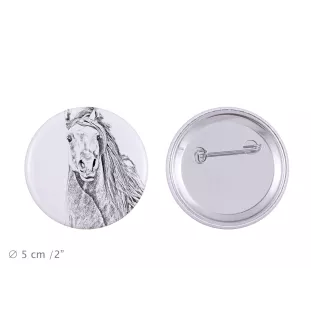 Pintabian - aimant avec cheval, empreinte exceptionnelle de cheval de la marque Art-Dog