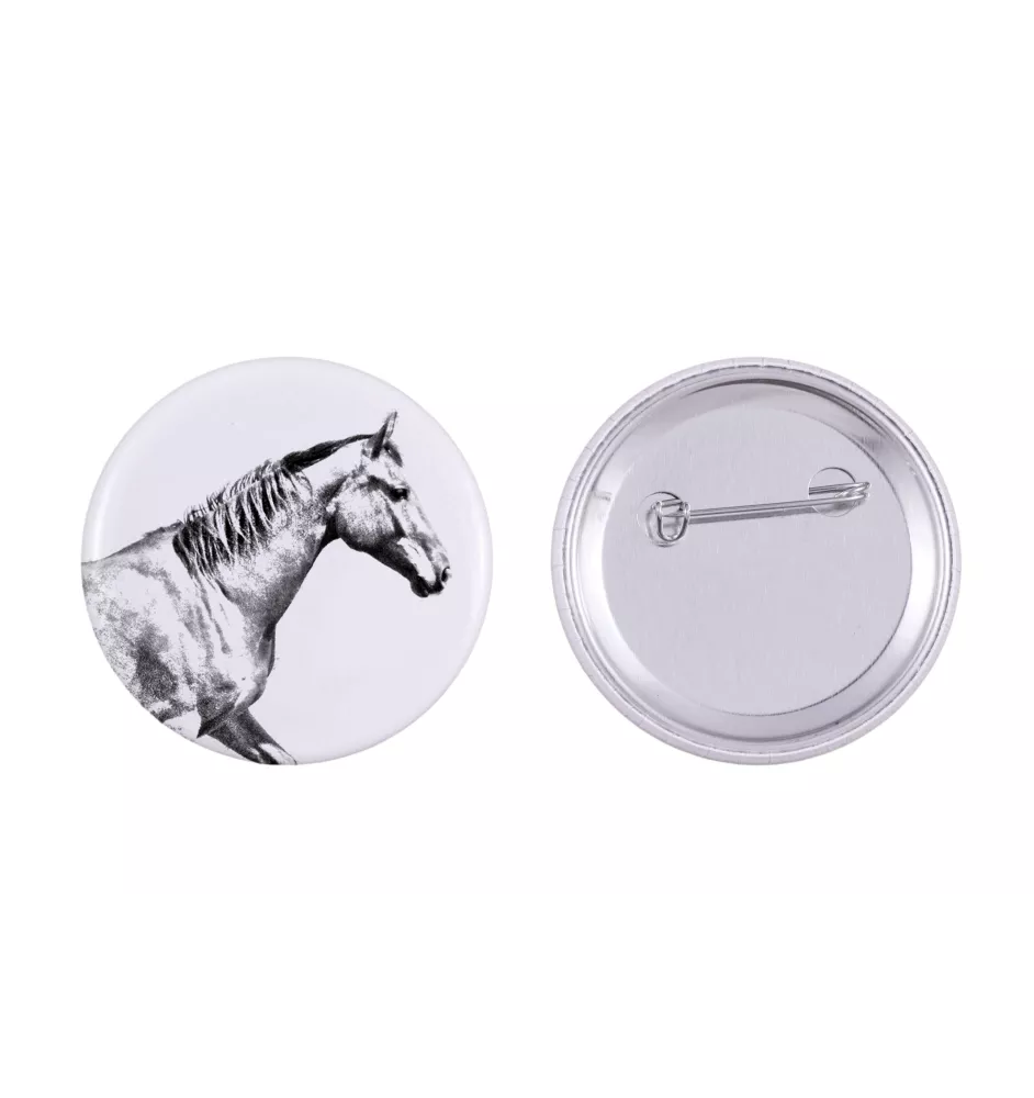 Selle Francais - Magnet mit Pferd, ein einzigartiges Abdruck des Pferdes der Marke Art-Dog