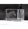 Retired Race Horse penholder kryształowy z koniem Art-Dog