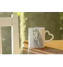 Pintabian - Tasse mit Hund, entzückende Tasse mit herzförmigem Henkel, universelles Geschenk der Marke Art-Dog