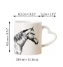 Selle Francais kubek z koniem good morning serce Art-Dog