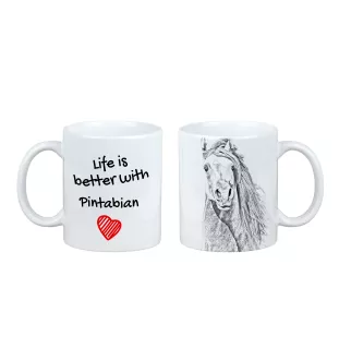 Pintabian - Tasse mit Pferd, Tasse mit Bild, personalisiertes Geschenk der Marke Art-Dog