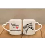 Selle Français - tasse avec chien, une tasse adorable avec une anse en forme de cœur, un cadeau universel de la marque Art-Dog