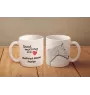Retired Race Horse - cup with a dog, personalized cup with a print, a classic gift for everyone from the Art-Dog brand