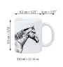 Selle Français - tasse avec chien, tasse personnalisée avec impression, cadeau classique pour tous de la marque Art-Dog