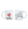 Cheval de course à la retraite - tasse avec un cheval, une tasse charmante avec une illustration, un cadeau avec votre photo de la marque Art-Dog
