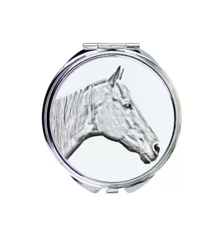 Retired Race Horse lusterko z koniem Art-Dog