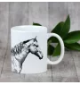 Selle Français - tasse avec un cheval, une tasse joyeuse pour les amoureux des chiens, un cadeau personnalisé de la marque Art-Dog