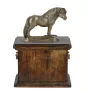 Shetland - Eine Urne für die Asche eines Pferdes, eine Urne mit einer Statue, eine elegante Urne mit einem Pferd von der Marke Art-Dog.