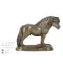 Shetland - Eine Urne für die Asche eines Pferdes, eine Urne mit einer Statue, eine elegante Urne mit einem Pferd von der Marke Art-Dog.