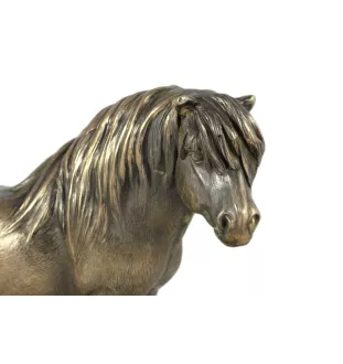 Shetland - horse figurine, horse silhouette on wood, prestigious award in the Art-Dog brand competition
