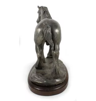 Comté - une urne pour les cendres d'un cheval, une urne avec une statuette, une élégante urne avec un cheval de la marque Art-Dog