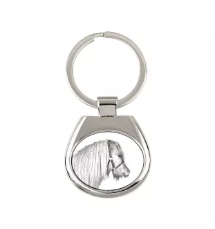 Poney Shetland - porte-clés avec un cheval, porte-clés imprimé, breloque personnalisée de la marque Art-Dog