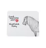 Shetlandpony - Mauspad mit Druck, personalisiertes Mauspad mit Pferd, einzigartiges Gadget für Büroangestellte von Art-Dog.