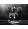 Shire świecznik kryształowy z koniem Art-Dog