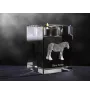 Comté - Bougeoir avec image d'un cheval, porte bougie en cristal, cadeau personnalisé par la marque Art-Dog