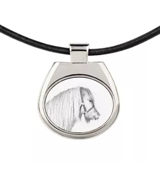 Shetlandpony - Halskette mit Pferd, personalisierter Anhänger mit Foto, einzigartige Halskette für Frauen und Männer von der Marke Art-Dog