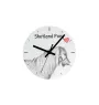 Shetland Pony - wall clock with a horse, shelf clock with a print, personalized home decoration from the Art-Dog brand