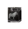 Poney Shetland - Bougeoir avec image d'un cheval, porte bougie en cristal, cadeau personnalisé par la marque Art-Dog