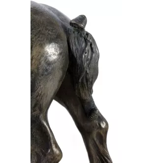 Shire - Reiterstatue, Pferdesilhouette auf Holz, prestigeträchtiger Preis im Wettbewerb der Marke Art-Dog