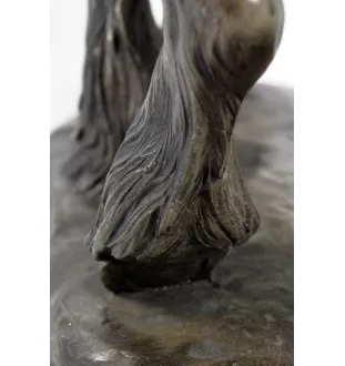 Shire - Reiterstatue, Pferdesilhouette auf Holz, prestigeträchtiger Preis im Wettbewerb der Marke Art-Dog