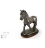 Comté - statuette avec un cheval, silhouette de cheval sur du bois, un prix prestigieux dans le concours de la marque Art-Dog
