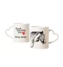 Shire - Tasse mit Hund, entzückende Tasse mit herzförmigem Henkel, universelles Geschenk der Marke Art-Dog