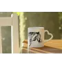 Shire - Tasse mit Hund, entzückende Tasse mit herzförmigem Henkel, universelles Geschenk der Marke Art-Dog