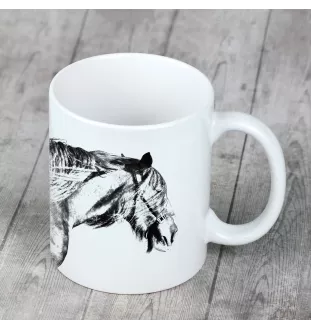 Shire - Tasse mit Hund, personalisierte Tasse mit Druck, klassisches Geschenk für jeden von der Marke Art-Dog.