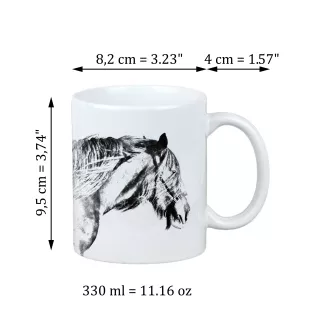 Shire - Tasse mit Pferd, Tasse mit Bild, personalisiertes Geschenk der Marke Art-Dog
