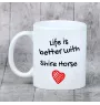 Shire - mug with a horse, mug with a photo, personalized gift from the Art-Dog brand