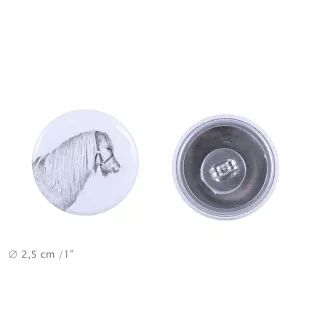 Poney Shetland - boucles d'oreilles votre photo, fait main, bijoux fabriqués à la main de la marque Art-Dog