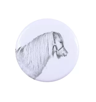 Kuc szetlandzki pierścionek z koniem mały Art-Dog