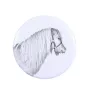 Shetland Pony - magnet with a horse, a unique imprint of the Art-Dog horse brand