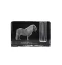 Shetlandpony - Stifthalter, Kristallorganisator mit Bild eines Pferdes, einzigartige Schreibtischdekoration der Marke Art-Dog
