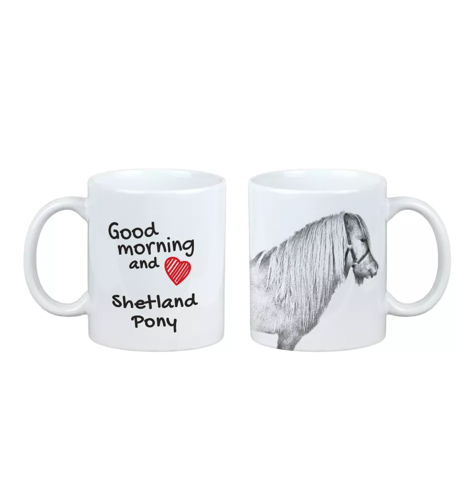 Shetland Pony - cup with a dog, personalized cup with a print, a classic gift for everyone from the Art-Dog brand