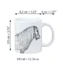 Shetland Pony - cup with a horse, cute cup with graphics, a gift with your photo from the Art-Dog brand