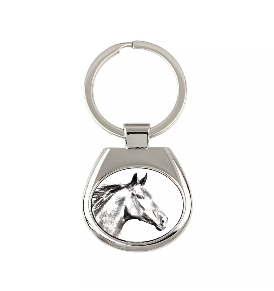 Zweibrücker - keychain with a horse, keychain with a print, personalized pendant from the Art-Dog brand