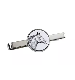 Zweibrücker - Krawattennadel mit Pferd, personalisierter Krawattenclip, einzigartiges Geschenk für Männer von der Marke Art-Dog