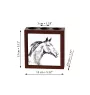 Zweibrücker - porte-stylo avec un cheval, organiseur de bureau avec impression, décoration de bureau personnalisée de la marque Art-Dog