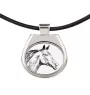 Zweibrücker - horse necklace, personalized pendant with a photo, unique necklace for women and men by Art-Dog brand